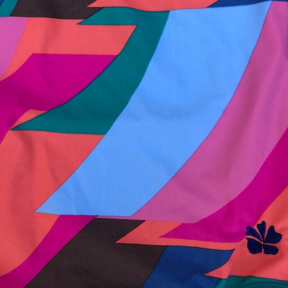 HAPARI One Pc Suit Abstract Color Design Sz 4-6 Sm - Picture 5 of 7